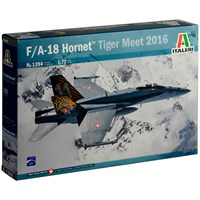 F/A-18 Hornet Tiger Meet 2016 Italeri 1:72 Byggesett