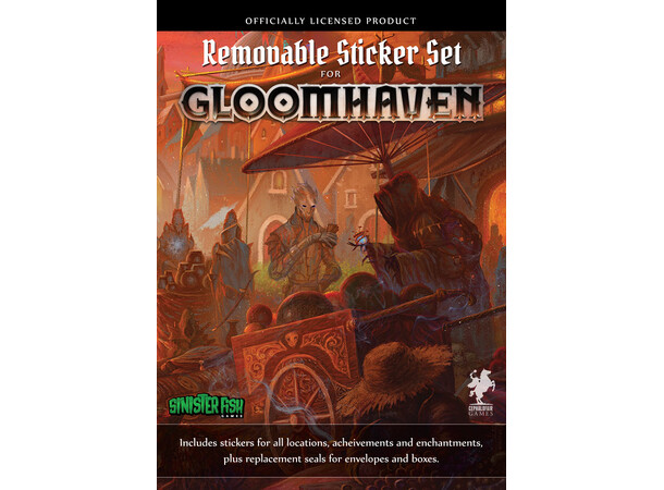 Gloomhaven 2nd ed. Removable Sticker Set Second Edition 