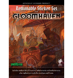 Gloomhaven Removable Sticker Set Second Edition