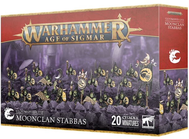Gloomspite Gitz Moonclan Stabbas Warhammer Age of Sigmar 