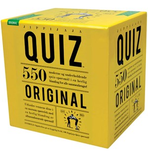 Jippijaja Quiz Original Kortspill 
