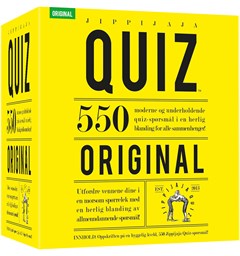 Jippijaja Quiz Original Kortspill