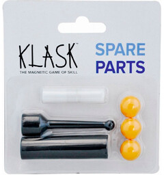 Klask Spare Parts - Reservdelar 3 kulor, 5 vita magneter, 1 kontroll