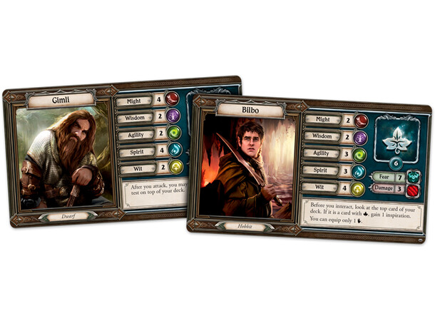 Lord of the Rings Journeys Brettspill Journeys in Middle Earth 