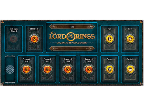 Lord of the Rings Journeys Brettspill Journeys in Middle Earth 
