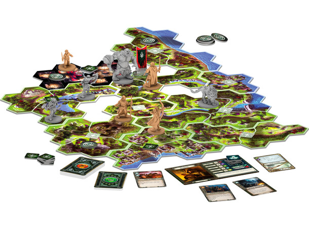 Lord of the Rings Journeys Brettspill Journeys in Middle Earth 