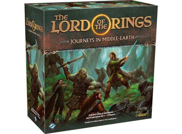 Lord of the Rings Journeys Brädspel Journeys in Middle Earth 