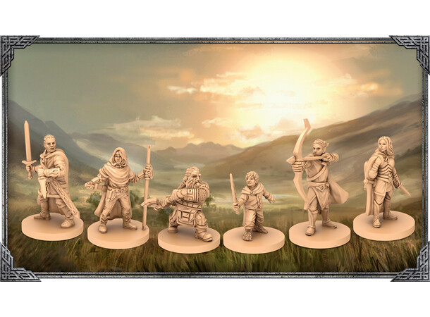 Lord of the Rings Journeys Brädspel Journeys in Middle Earth 