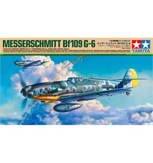 Messerschmitt Bf109 G-6 1:48 Tamiya 1:48 Byggesett 