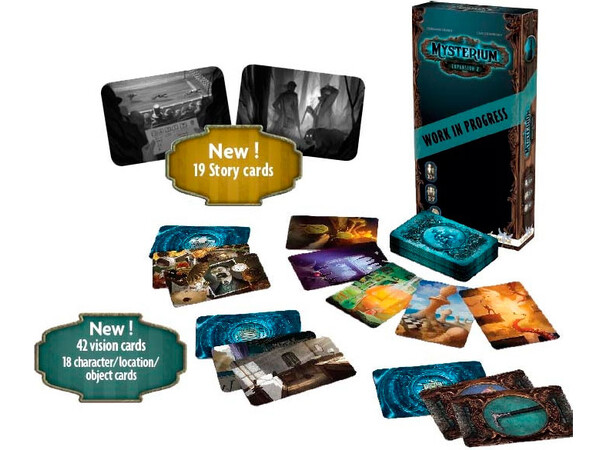 Mysterium Secret & Lies Exp - Svensk Expansion till Mysterium 