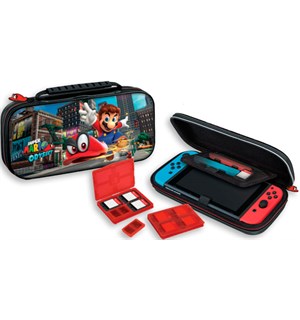 Nintendo Switch Bæreveske Mario Odyssey Game Traveler Deluxe Travel Case 