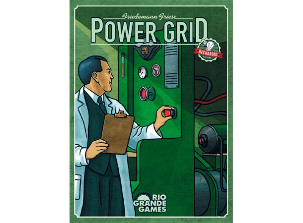 Power Grid Brettspill Norsk Recharged Version