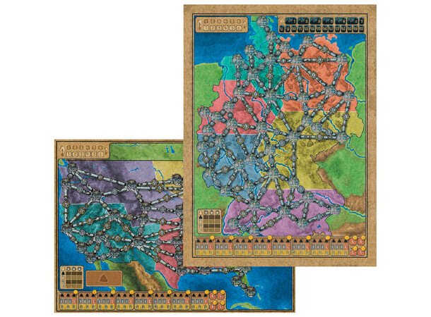 Power Grid Brettspill Recharged Version 