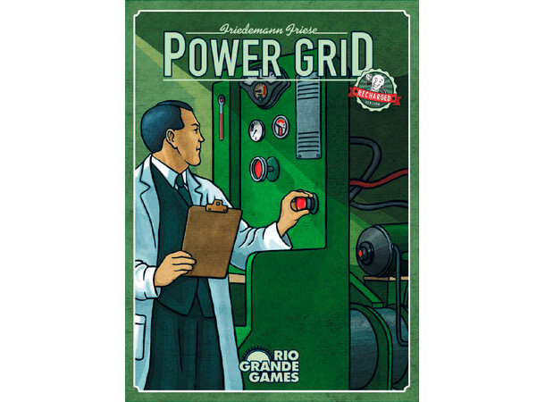 Power Grid Brettspill Recharged Version 
