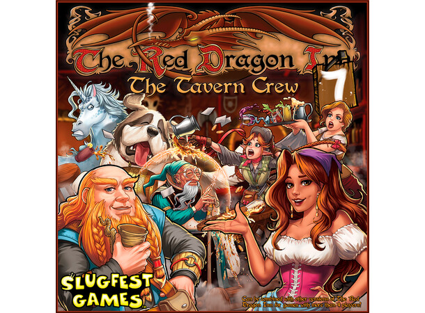 Red Dragon Inn 7 Tavern Crew Kortspel Frittstående Expansion Red Dragon Inn 