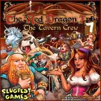 Red Dragon Inn 7 Tavern Crew Kortspel Frittstående Expansion Red Dragon Inn