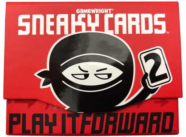 Sneaky Cards 2 Rød Kortspill Play it Forward - Virkelighetsspill