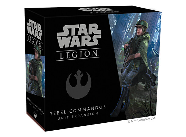 Star Wars Legion Rebel Commandos Exp Expansion till Star Wars Legion 
