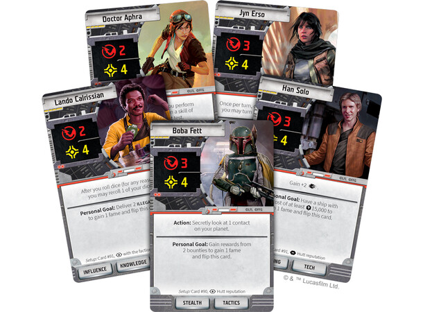 Star Wars Outer Rim Brettspill 