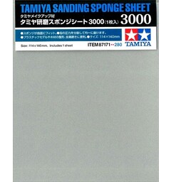 Tamiya Sanding Sponge  - 3000 Slipsvamp P3000