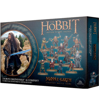 Thorin Oakenshield and Company Middle-Earth Strategy Battle Game