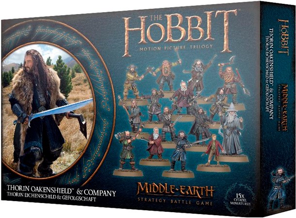 Thorin Oakenshield and Company Middle-Earth Strategy Battle Game