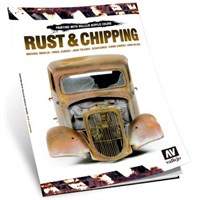 Vallejo Bok Rust & Chipping Guide Bok med detaljerte steg for steg guider