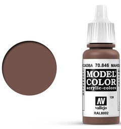 Vallejo Model Color Mahogany Brown 17ml