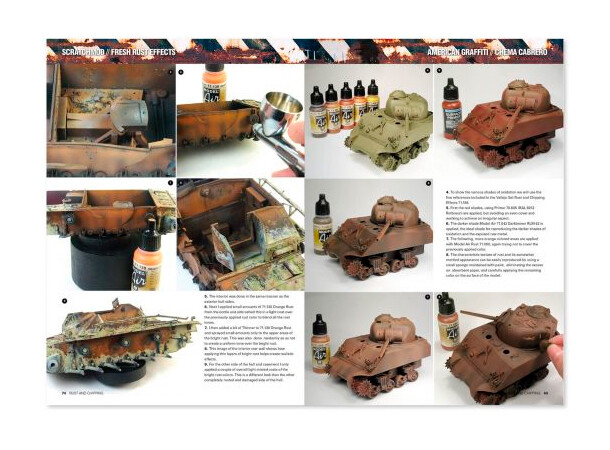 Vallejo Rust & Chipping Bok 100 sidor 