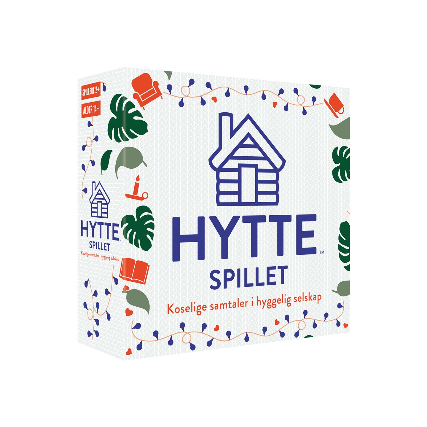 Hyttespillet Kortspill Koselig samtale i hyggelig selskap