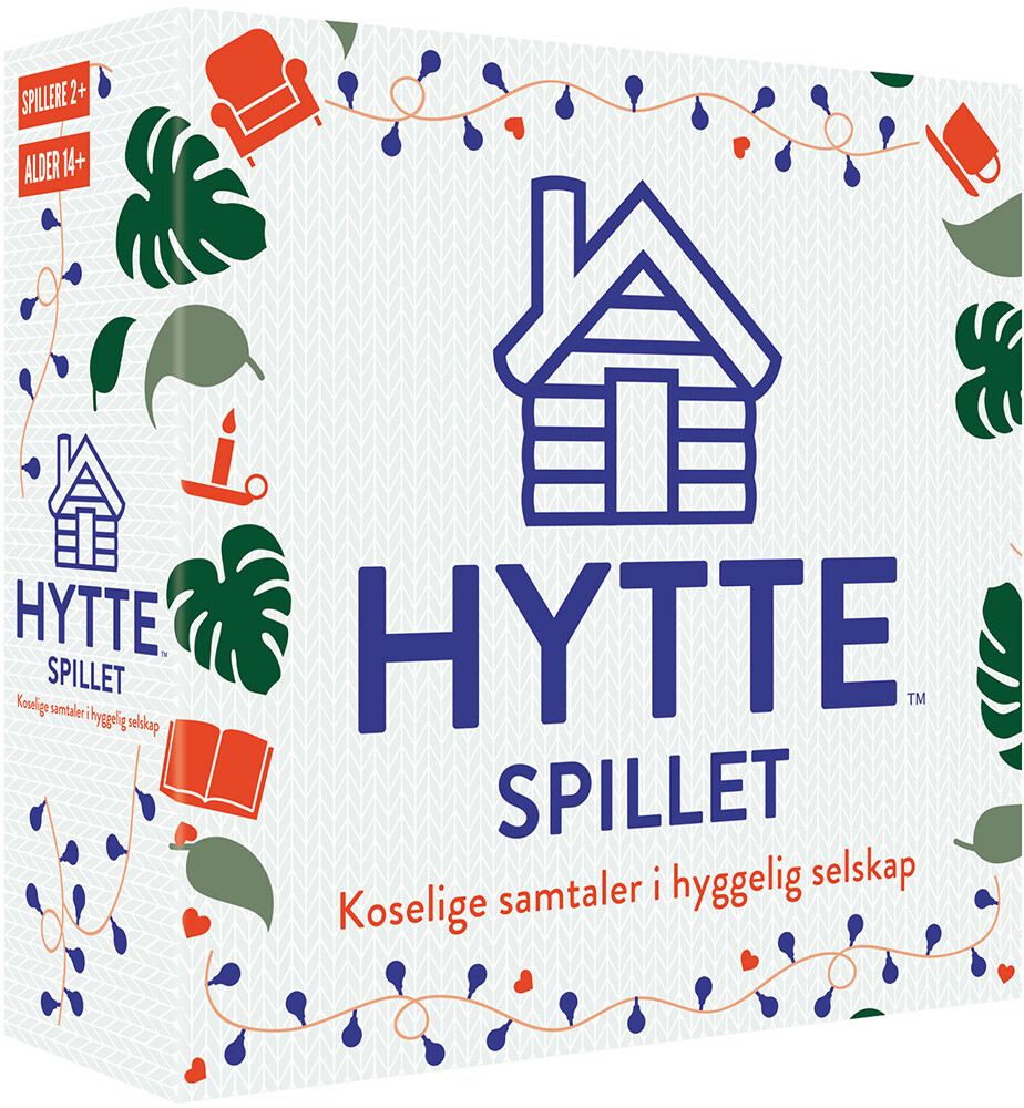 Hyttespillet Kortspill Koselig samtale i hyggelig selskap