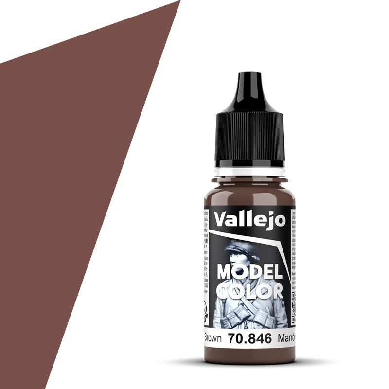 Vallejo Model Color Mahogany Brown 17ml Tilsvarer XF-68