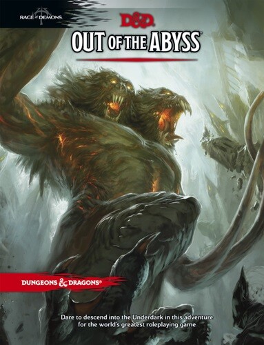 D&D Adventure Out of the Abyss Dungeons & Dragons Scenario Level 1-15
