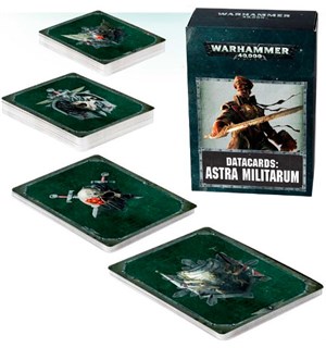 Astra Militarum Datacards Warhammer 40K 