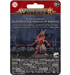 Blades of Khorne Bloodmaster Herald of K Warhammer Age of Sigmar - Khorne