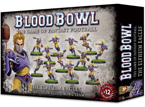 Blood Bowl Team The Elfheim Eagles Elven Union Blood Bowl Team