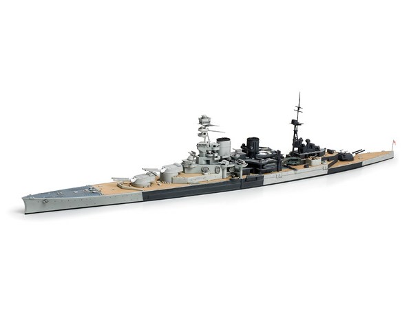 British Battle Cruiser Repulse Tamiya 1:700 Byggesett