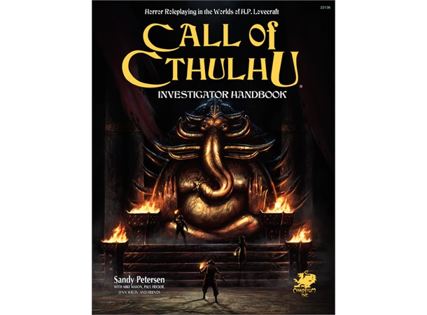Call of Cthulhu RPG Investigator Book Investigator Handbook