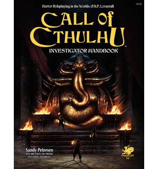 Call of Cthulhu RPG Investigator Book Investigator Handbook