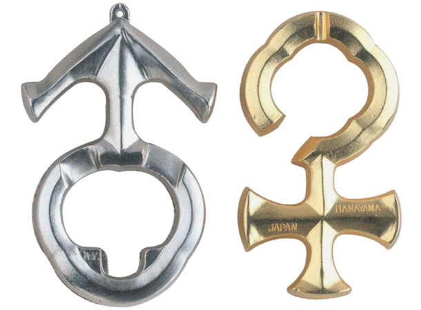 Cast Puzzle 3/6 Dolce Hjernetrim metall Vanskelighetsgrad 3/6 