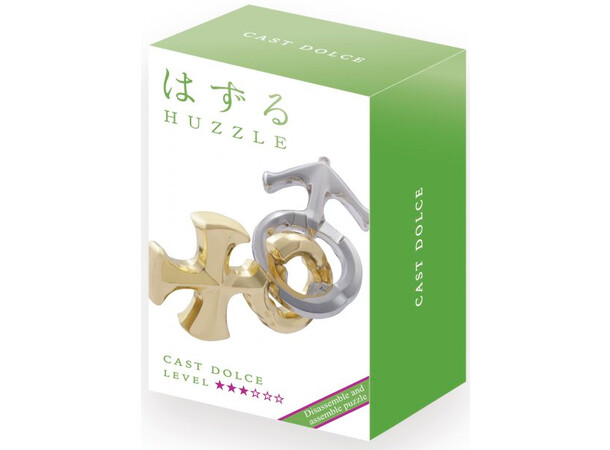 Cast Puzzle 3/6 Dolce Hjernetrim metall Vanskelighetsgrad 3/6 
