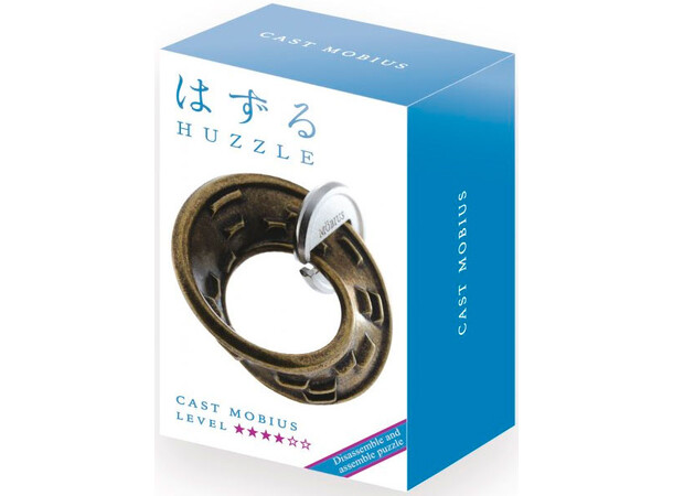 Cast Puzzle 4/6 Mobius Hjernetrim metal Vanskelighetsgrad 4/6 