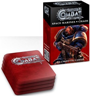 Citadel Combat Cards Space Marines/Chaos Warhammer 40K 