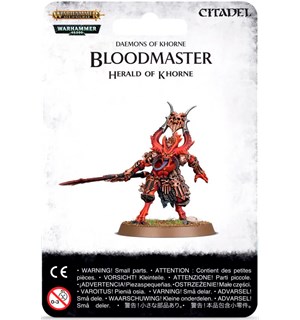 Daemons of Khorne Bloodmaster Herald of Warhammer Age of Sigmar - Khorne 