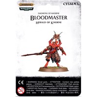 Daemons of Khorne Bloodmaster Herald of Warhammer Age of Sigmar - Khorne