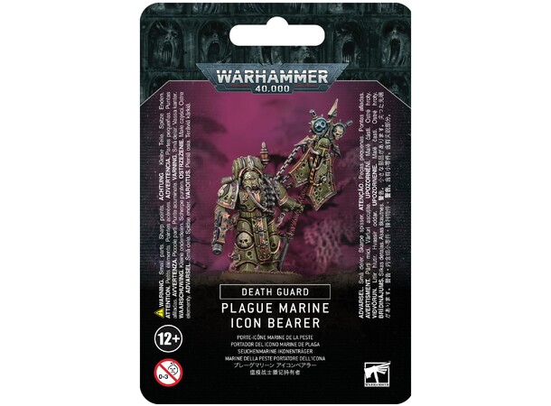 Death Guard Plague Marine Icon Bearer Warhammer 40K 