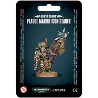 Death Guard Plague Marine Icon Bearer Warhammer 40K