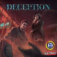 Deception Murder in Hong Kong Brädspel CS Files Grundspelet