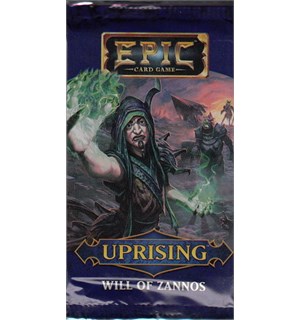 Epic Uprising Will of Zannos Exp Utvidelse til Epic Kortspill 