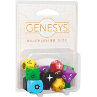 Genesys RPG Dice Pack Ekstra terningsett for Genesys